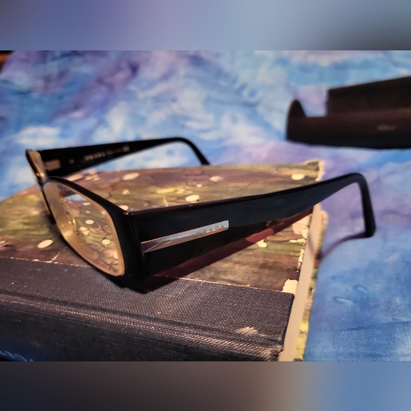 Authentic Prada black framed eyeglasses in Euc - Picture 8 of 11
